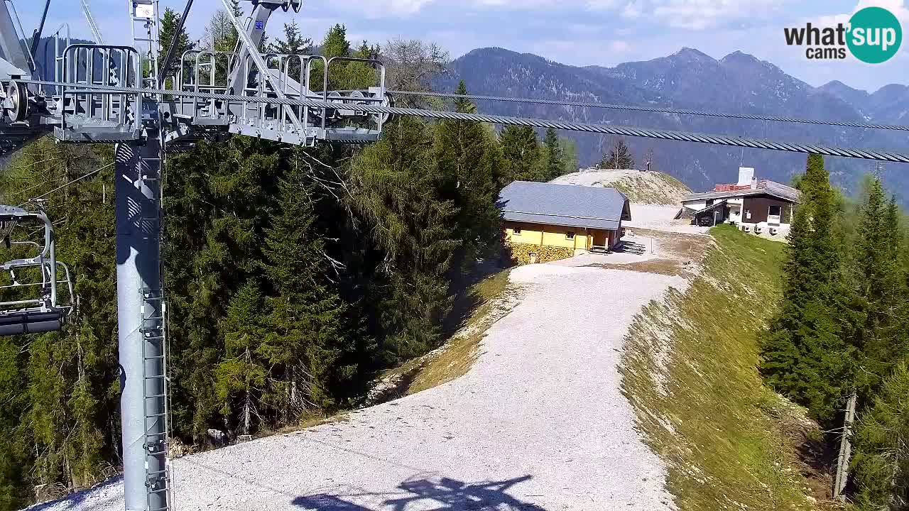 Webcam Kranjska Gora VITRANC 2 upper station