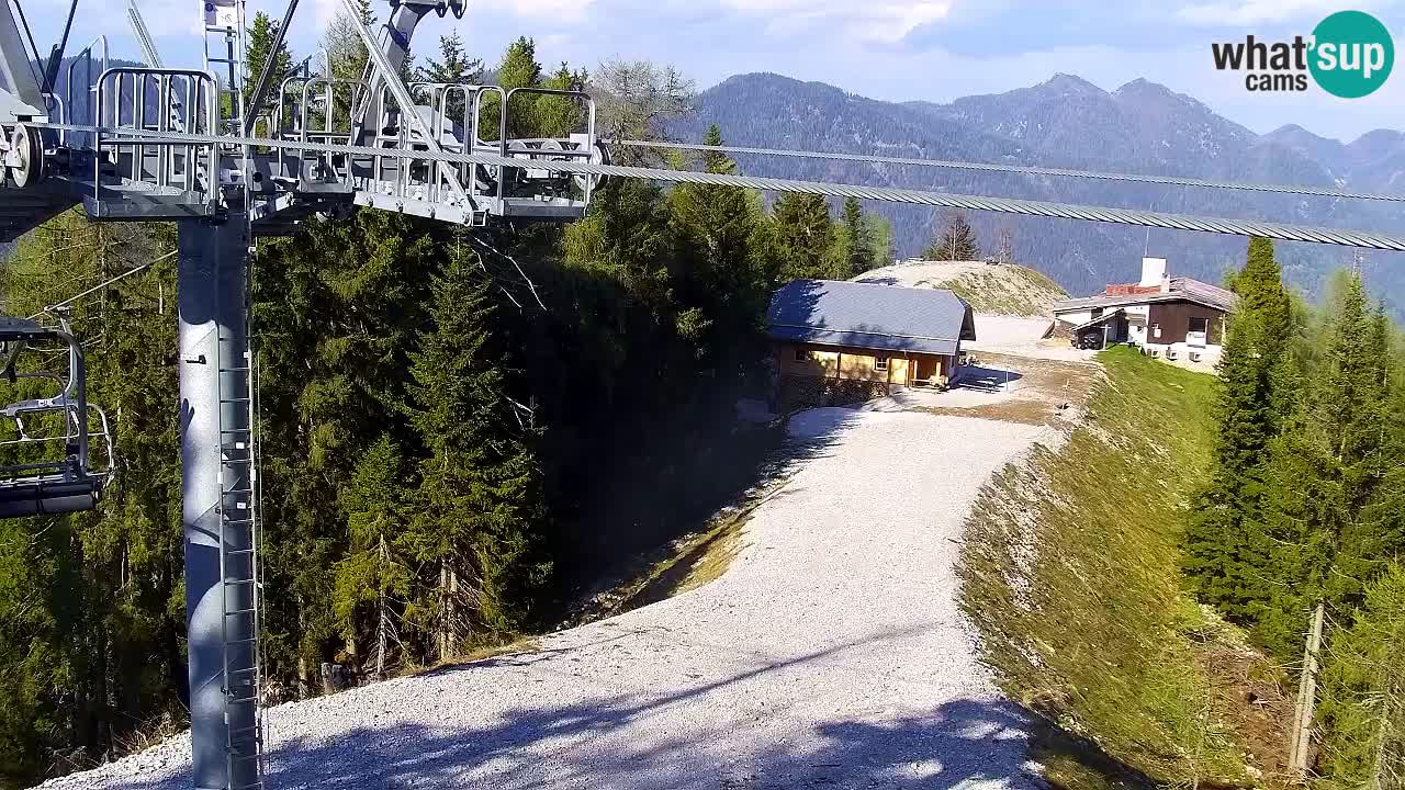 Webcam Kranjska Gora VITRANC 2 upper station