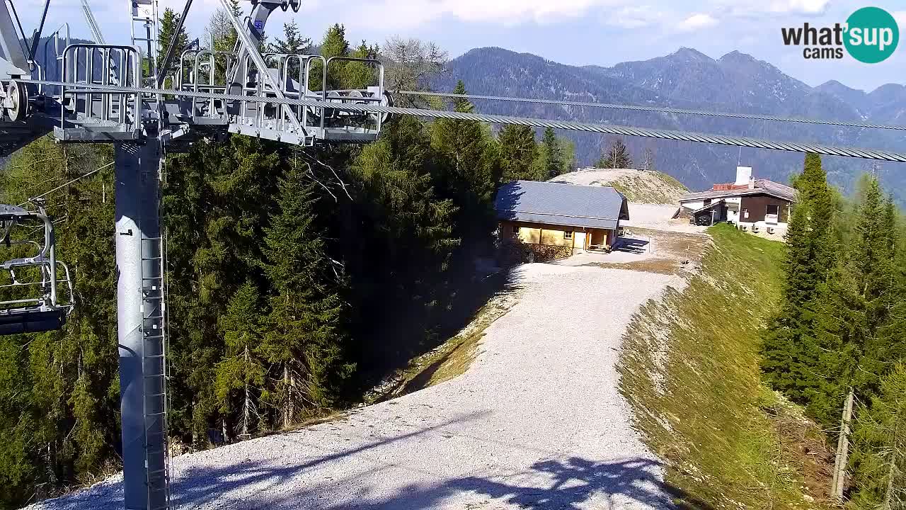 Webcam VITRANC 2 | Kranjska Gora – stazione superiore