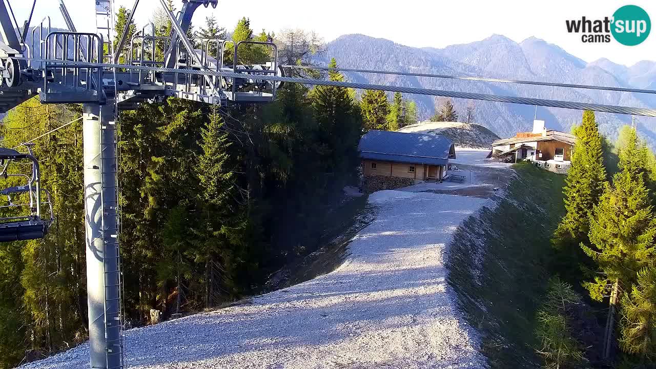 Webcam Kranjska Gora VITRANC 2 upper station