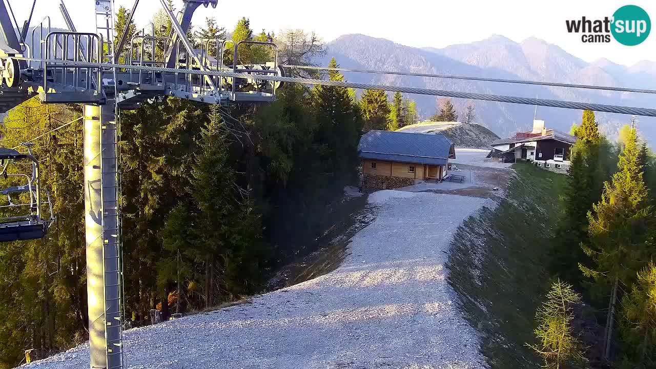 Web kamera Kranjska Gora VITRANC 2 | gornja postaja