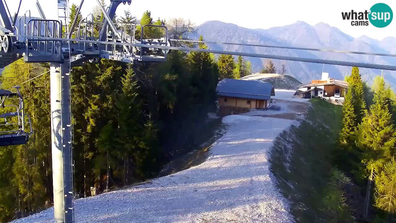 Webcam Kranjska Gora VITRANC 2 upper station