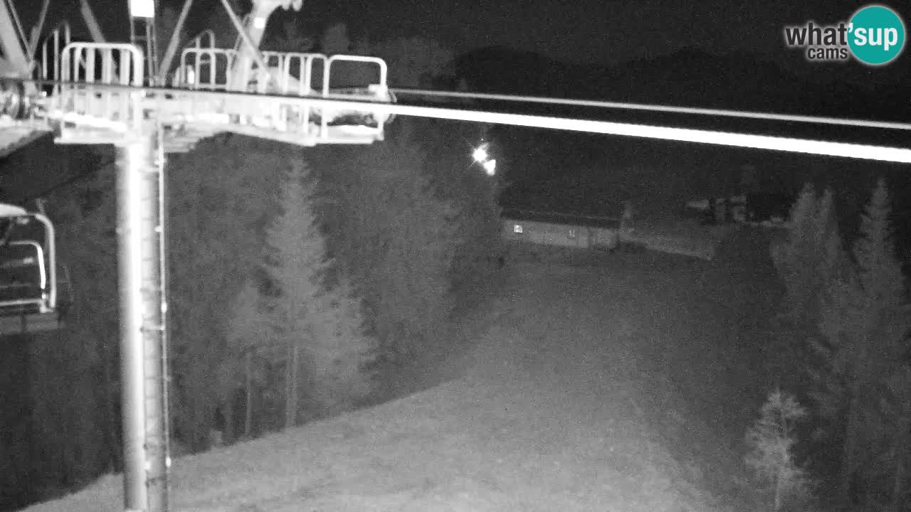 Webcam Kranjska Gora VITRANC 2 | station supérieure