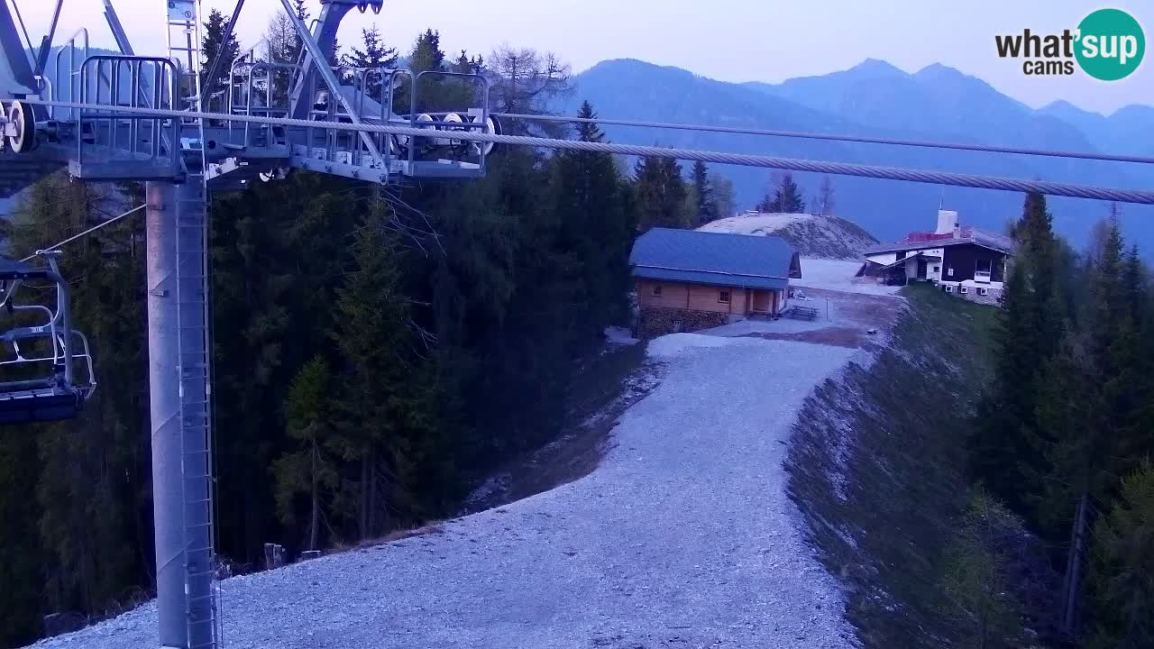 Webcam Kranjska Gora VITRANC 2 | station supérieure