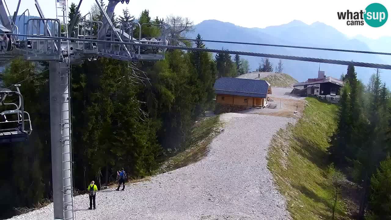 Webcam Kranjska Gora VITRANC 2 upper station