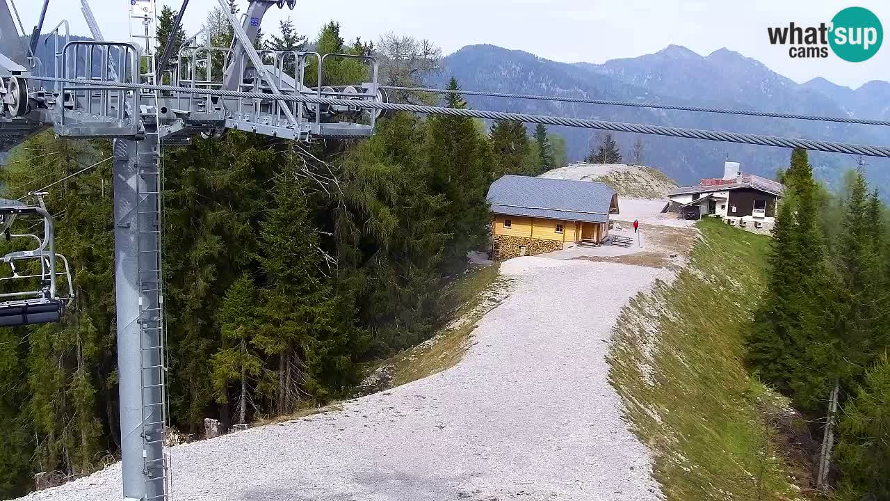 Webcam Kranjska Gora VITRANC 2 | Station supérieure
