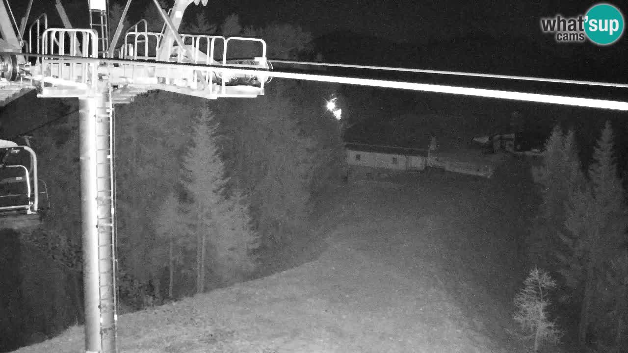 Webcam Kranjska Gora VITRANC 2 | station supérieure