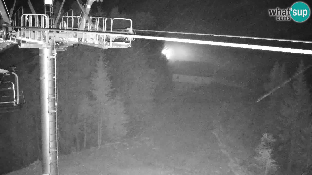 Web kamera Kranjska Gora VITRANC 2 | gornja postaja