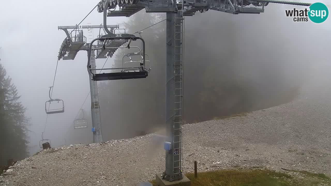 Web kamera Kranjska Gora VITRANC 2 | gornja postaja