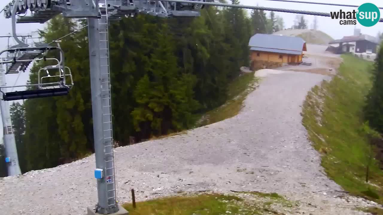 Web kamera Kranjska Gora VITRANC 2 | gornja postaja