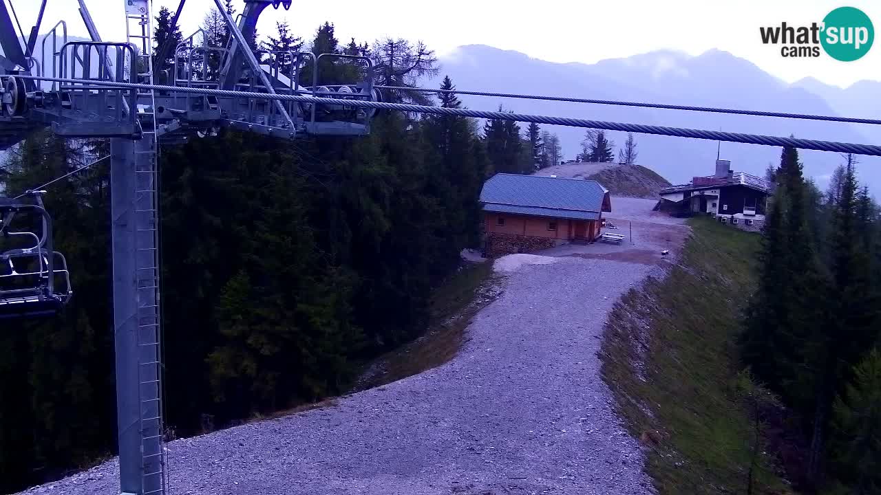 Webcam Kranjska Gora VITRANC 2 | station supérieure