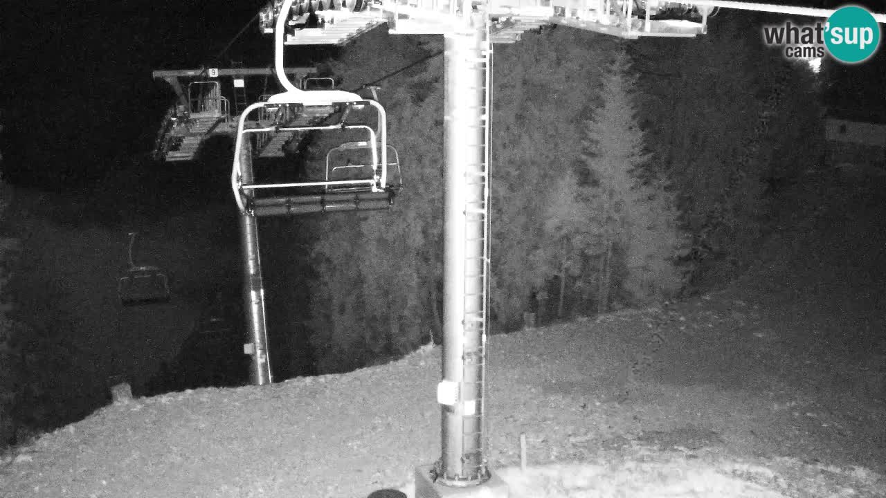Webcam Kranjska Gora VITRANC 2 | station supérieure