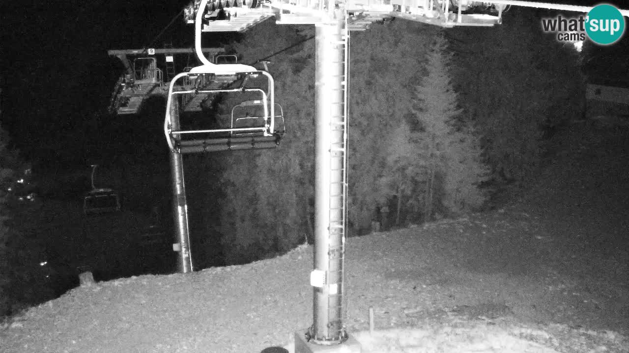 Web kamera Kranjska Gora VITRANC 2 | gornja postaja