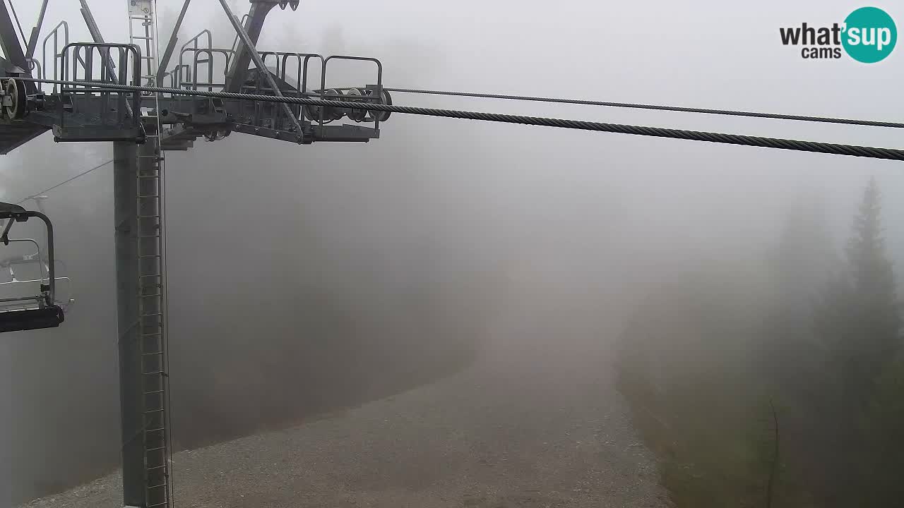 Webcam Kranjska Gora VITRANC 2 | Station supérieure
