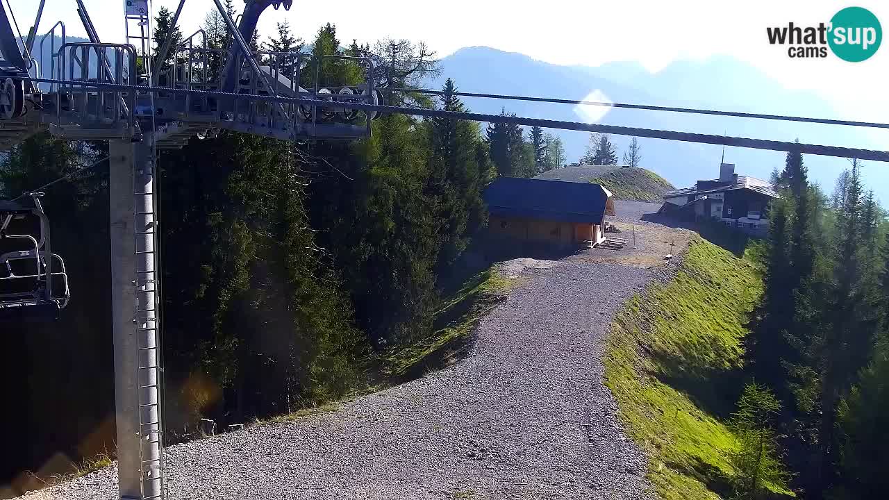 Webcam Kranjska Gora VITRANC 2 upper station
