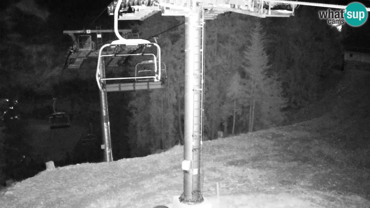 Webcam Kranjska Gora VITRANC 2 upper station