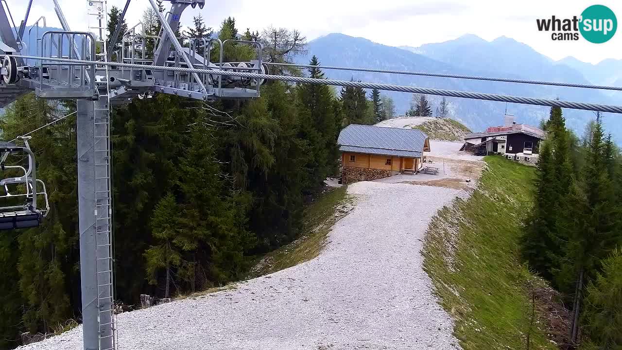 Webcam Kranjska Gora VITRANC 2 upper station
