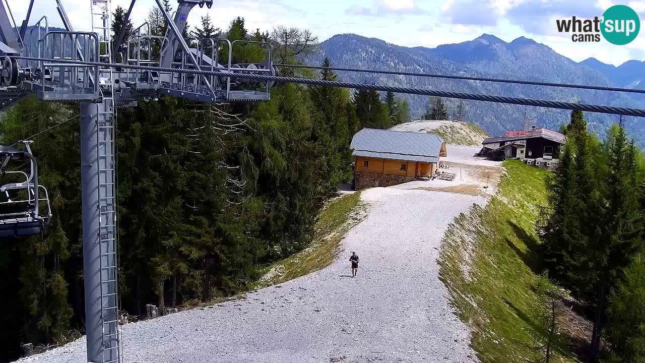 Webcam Kranjska Gora VITRANC 2 | station supérieure
