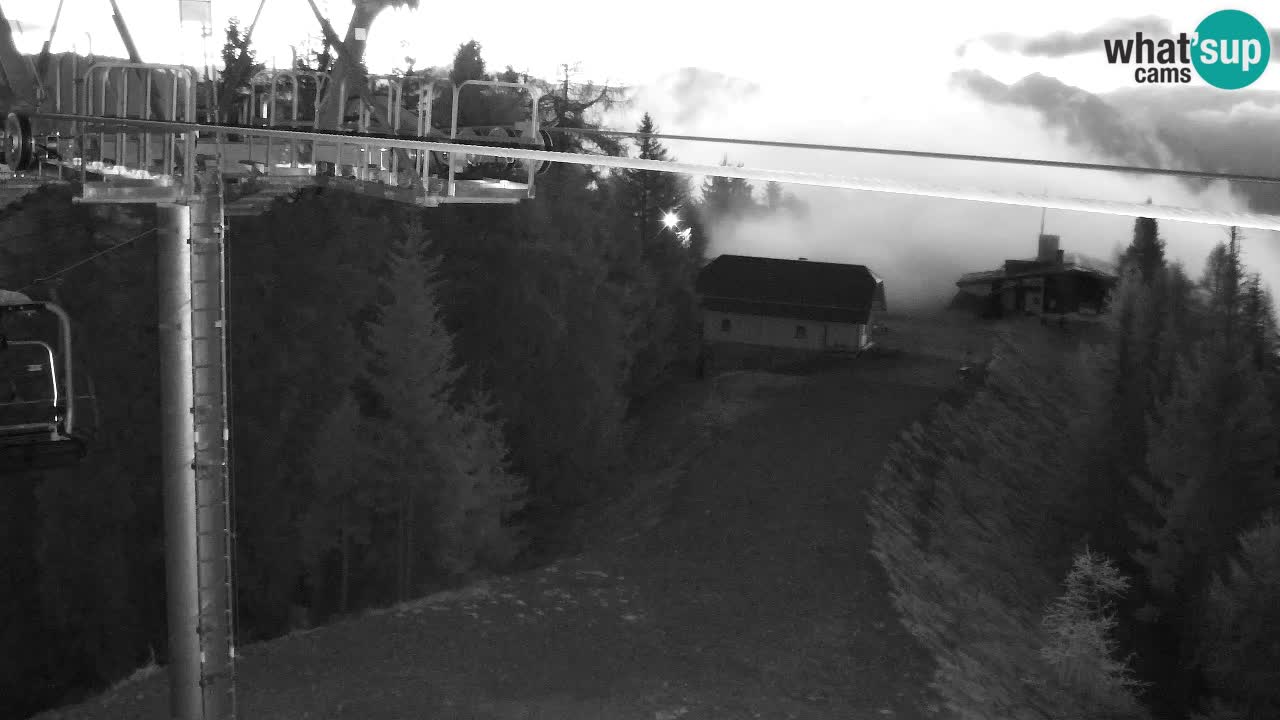 Webcam Kranjska Gora VITRANC 2 | Station supérieure