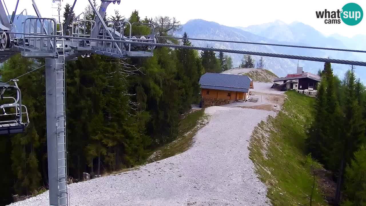 Webcam Kranjska Gora VITRANC 2 upper station