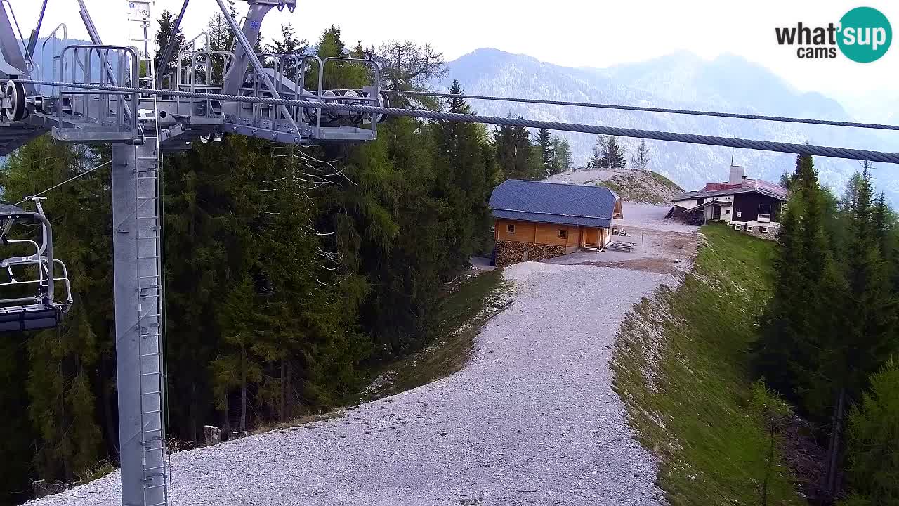 Webcam Kranjska Gora VITRANC 2 upper station