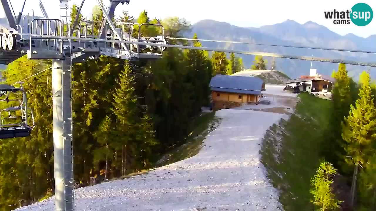 Webcam Kranjska Gora VITRANC 2 upper station