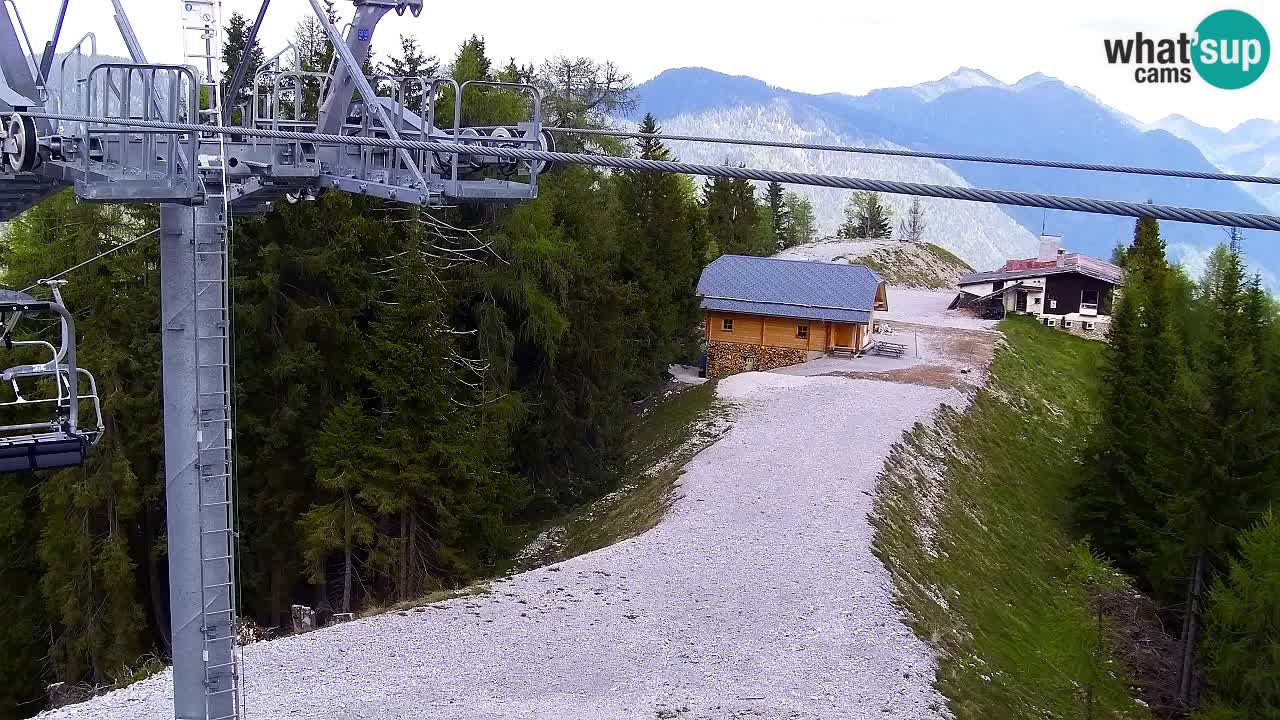 Webcam Kranjska Gora VITRANC 2 | station supérieure