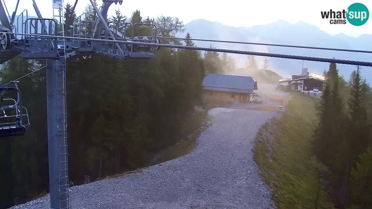 Webcam Kranjska Gora VITRANC 2 | station supérieure