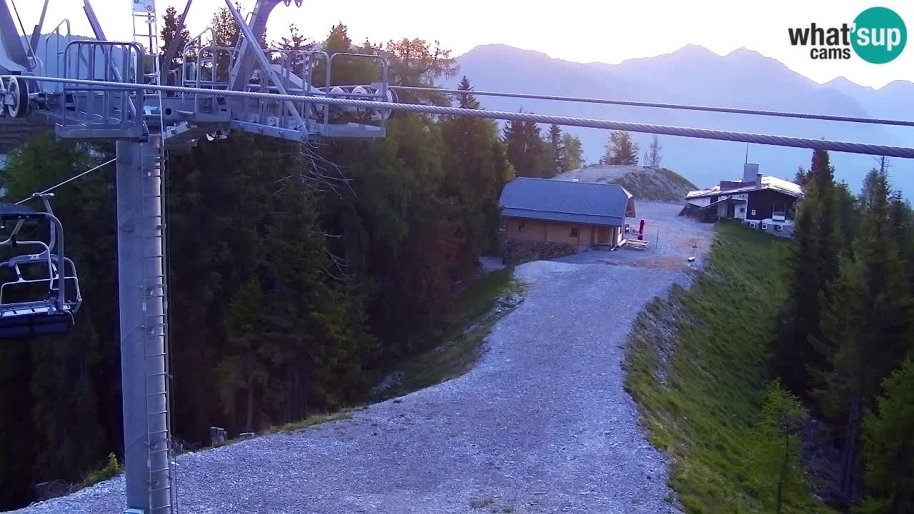 Web kamera Kranjska Gora VITRANC 2 | gornja postaja