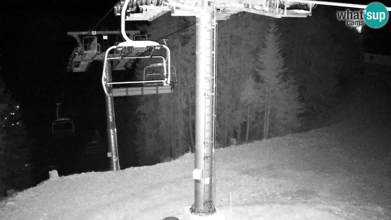 Web kamera Kranjska Gora VITRANC 2 | gornja postaja