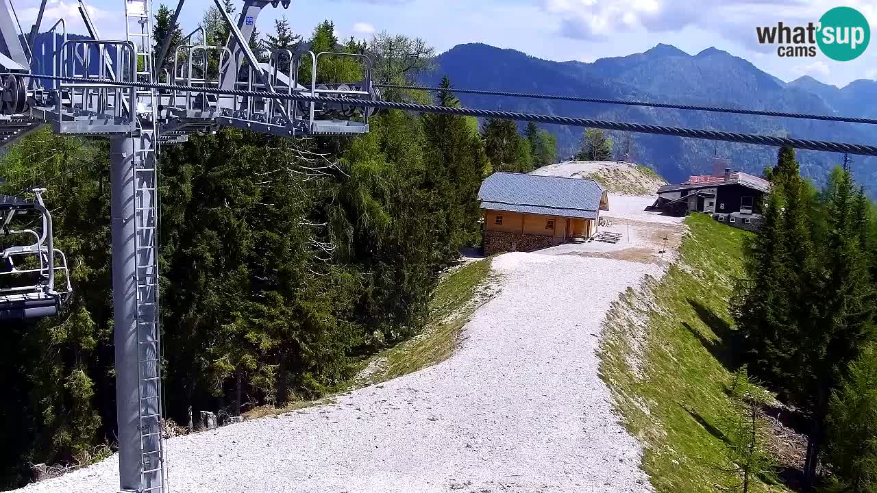 Web kamera Kranjska Gora VITRANC 2 | gornja postaja