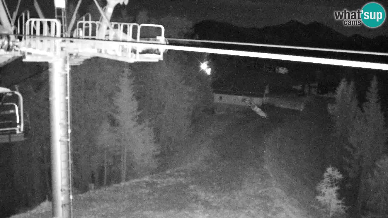 Webcam Kranjska Gora VITRANC 2 upper station