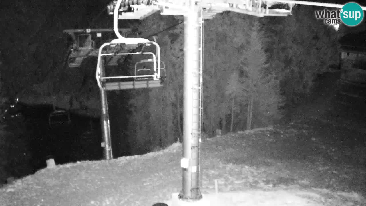 Web kamera Kranjska Gora VITRANC 2 | gornja postaja