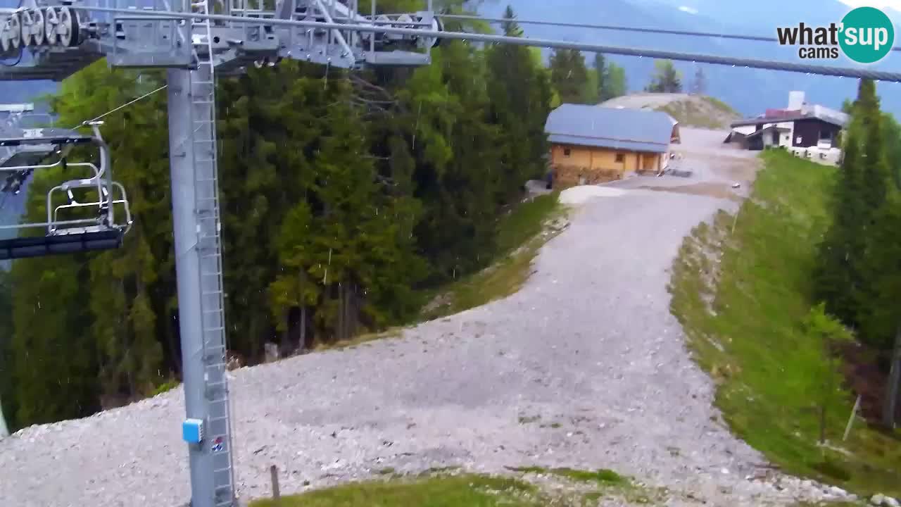 Webcam Kranjska Gora VITRANC 2 upper station