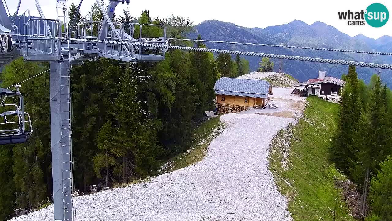 Webcam VITRANC 2 | Kranjska Gora – stazione superiore