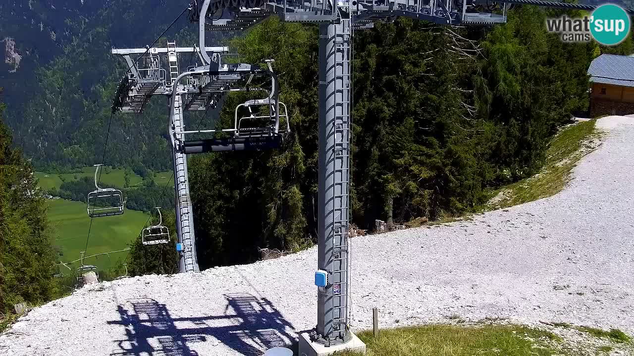 Webcam Kranjska Gora VITRANC 2 upper station