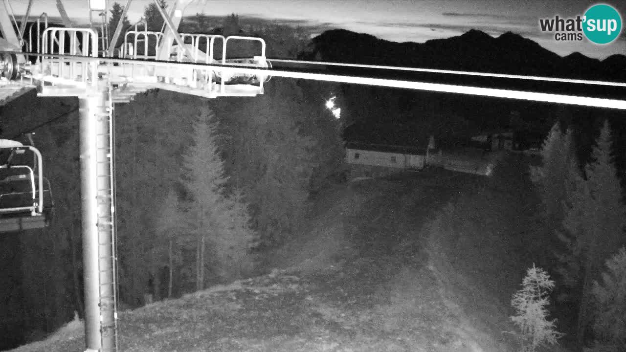 Webcam Kranjska Gora VITRANC 2 | station supérieure