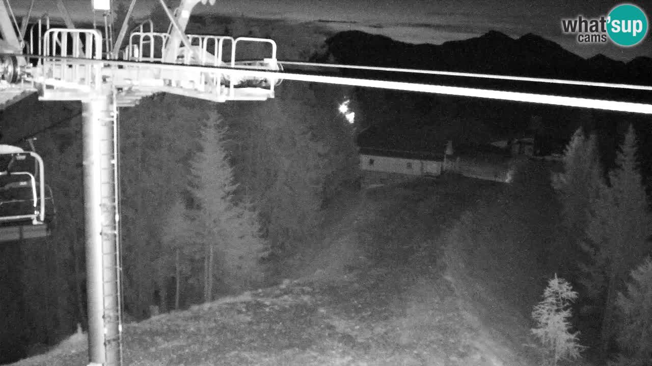 Webcam Kranjska Gora VITRANC 2 upper station