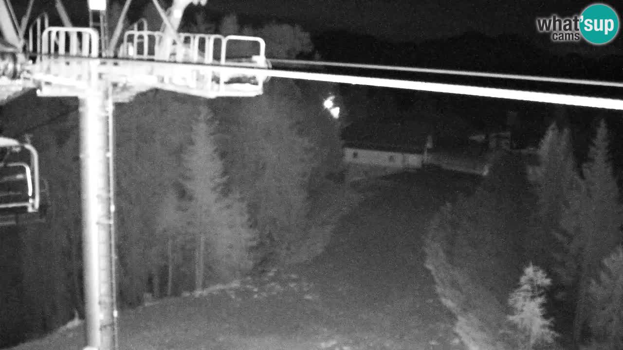 Webcam Kranjska Gora VITRANC 2 | station supérieure