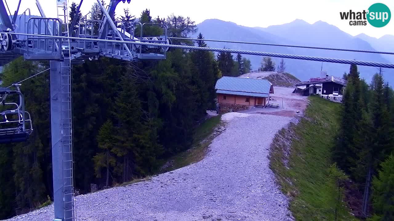 Web kamera Kranjska Gora VITRANC 2 | gornja postaja