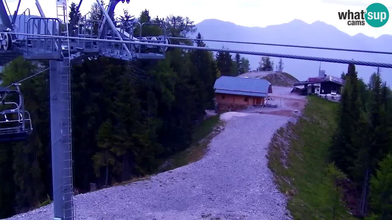 Webcam Kranjska Gora VITRANC 2 | station supérieure