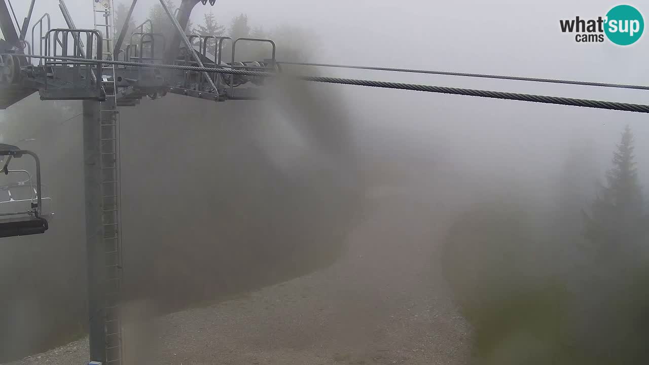 Kranjska Gora webcam VITRANC 2 | Bergstation
