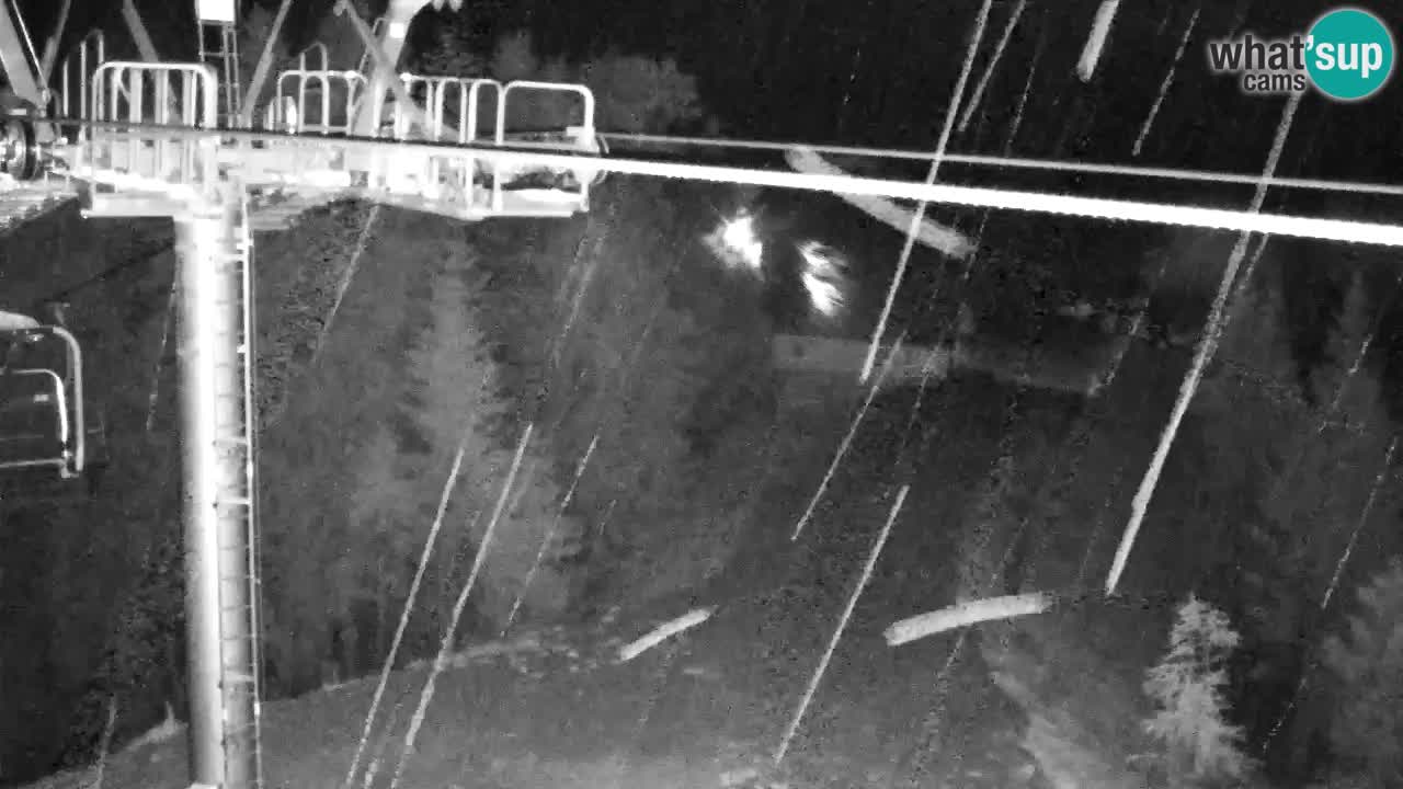 Webcam Kranjska Gora VITRANC 2 upper station