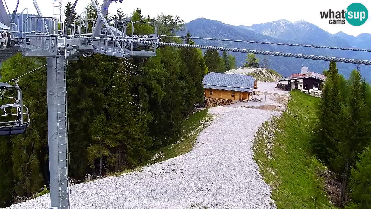 Webcam Kranjska Gora VITRANC 2 | Station supérieure