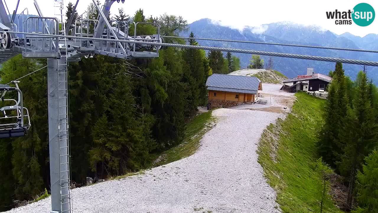Webcam Kranjska Gora VITRANC 2 | Station supérieure