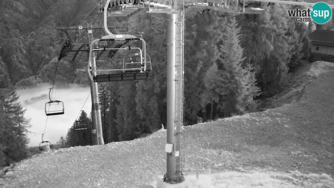 Webcam Kranjska Gora VITRANC 2 upper station