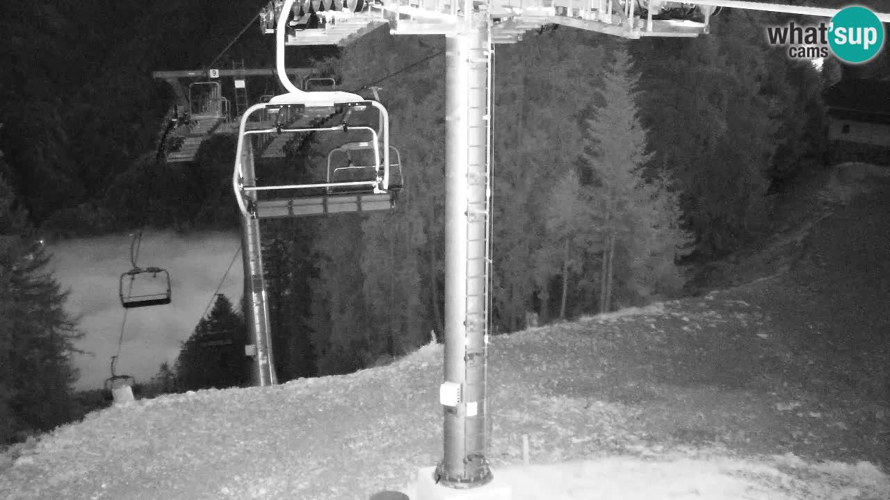 Webcam Kranjska Gora VITRANC 2 | station supérieure