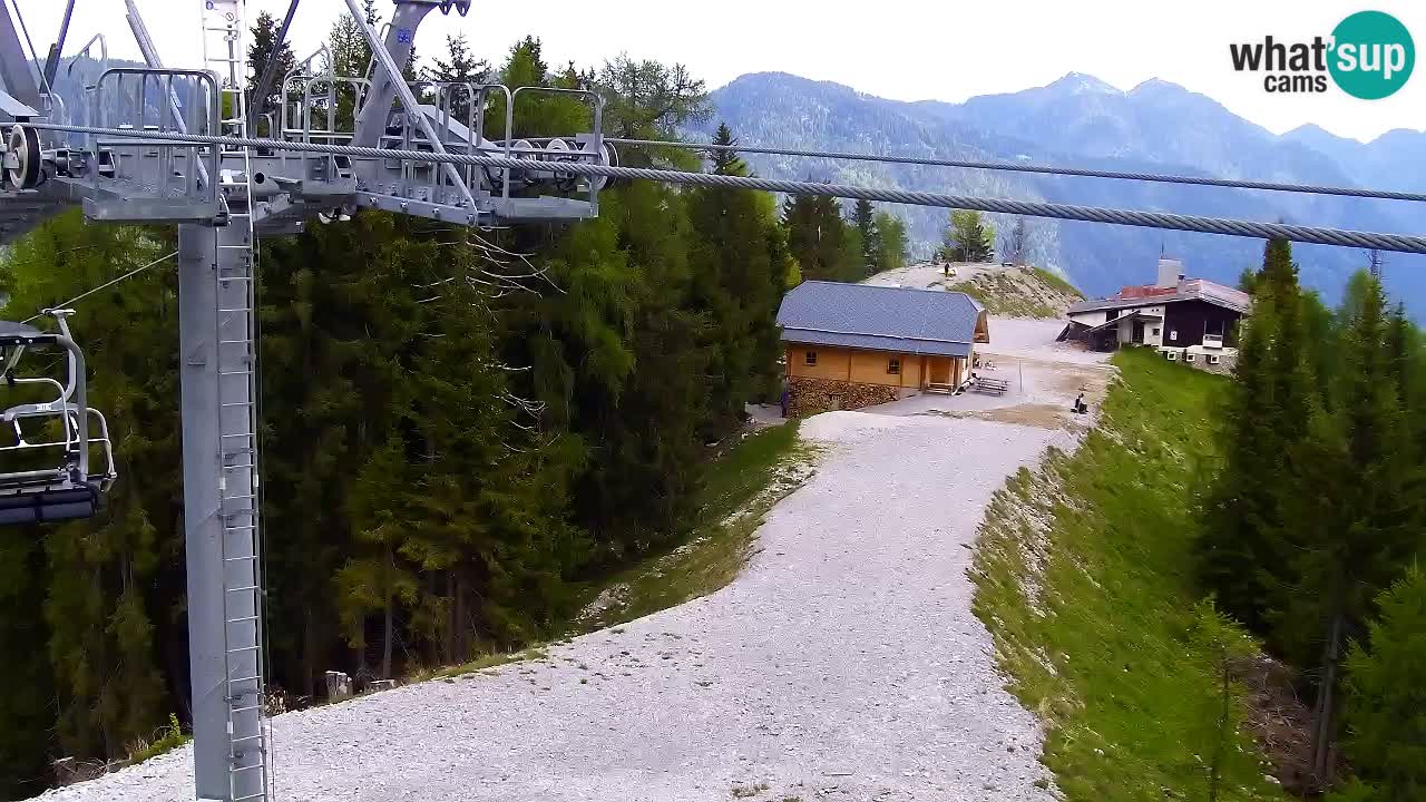 Webcam Kranjska Gora VITRANC 2 | station supérieure