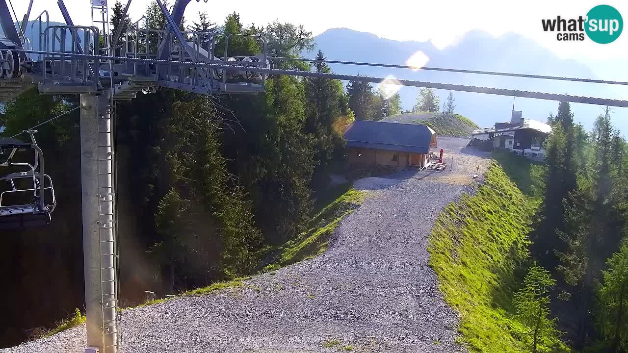Webcam Kranjska Gora VITRANC 2 upper station