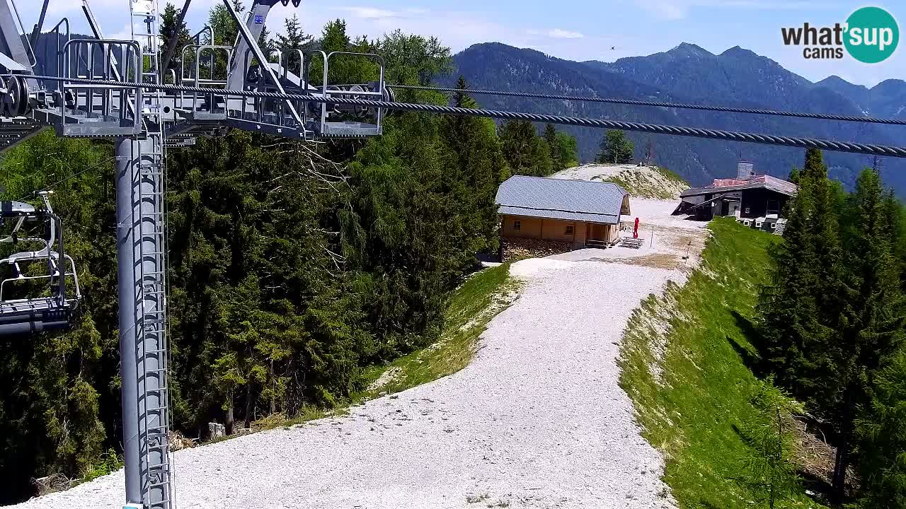 Webcam Kranjska Gora VITRANC 2 upper station